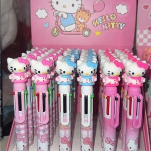 Hello Kitty 6pc pens